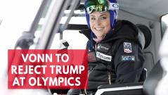 Lindsey Vonn to reject President Trump at winter olympics games