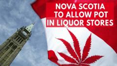 A Canadian province will soon sell marijuana in its liquor stores