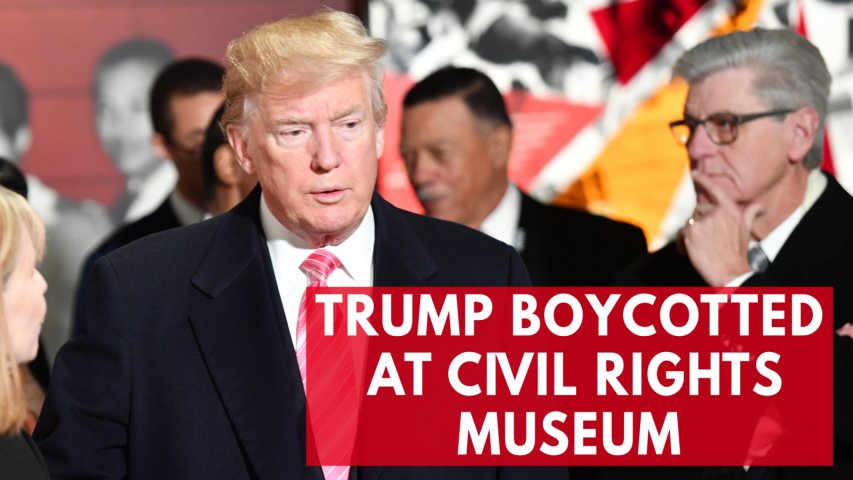 Trump boycotted during Civil Rights Museum grand opening