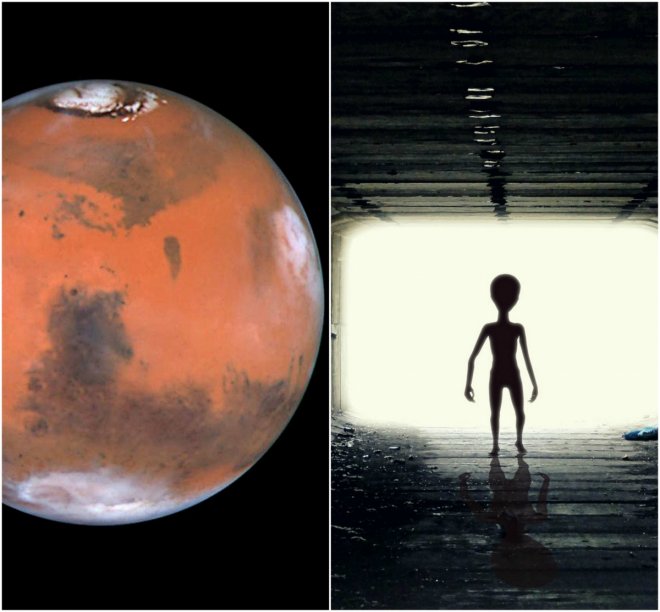 Human visited Mars