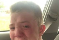 Keaton Jones,from Tenseness, a victim spoke against bullies in a video posted on Facebook