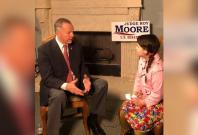 Group supporting Donald Trump sends 12-year-old girl to interview Roy Moore