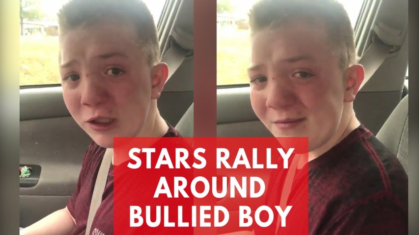 Justin Bieber, Chris Evans, other celebrities rally support for bullied boy after video goes viral