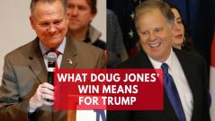 Why Doug Jones beating Roy Moore is so damaging for Trump