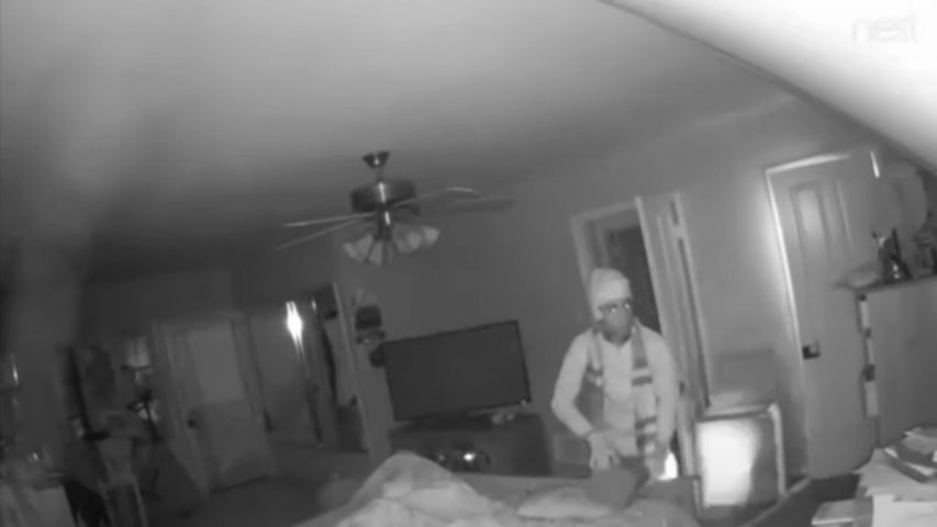 Grinch Wearing Santa Hat Robs Home In Los Angeles