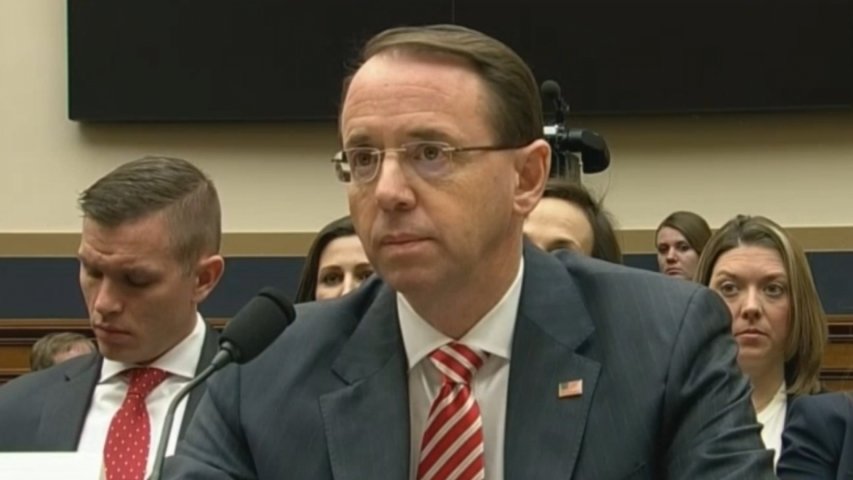 Deputy attorney general Rod Rosenstein says there is no good cause to fire special counsel Robert Mueller