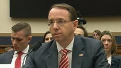 Deputy attorney general Rod Rosenstein says there is no good cause to fire special counsel Robert Mueller