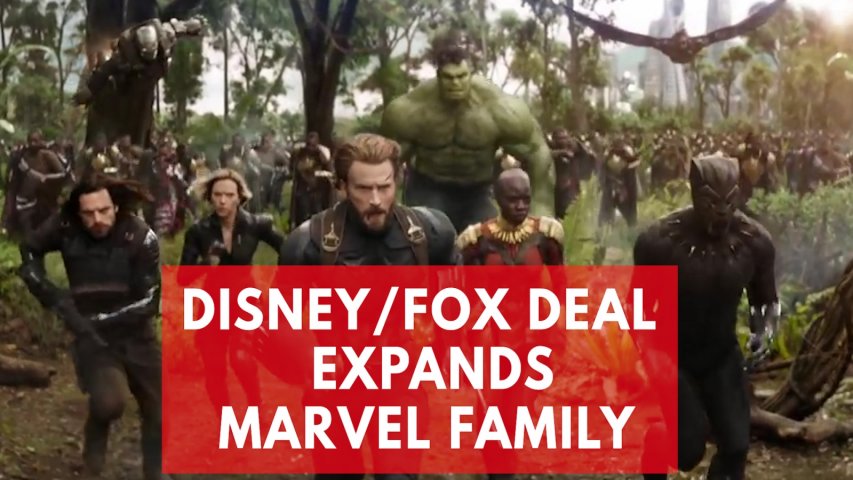 X-Men and Fantastic Four joining Marvel after Disney/Fox merger