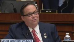 Rep. Blake Farenthold asks Attorney General Jeff Sessions about the DOJs role in prosecuting sex traffickers
