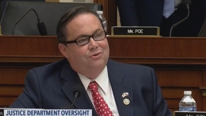 Rep. Blake Farenthold asks Attorney General Jeff Sessions about the DOJs role in prosecuting sex traffickers