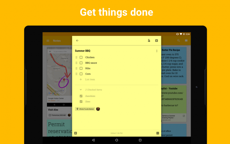 Google Keep for Android