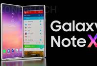Samsung Galaxy Note X fan render