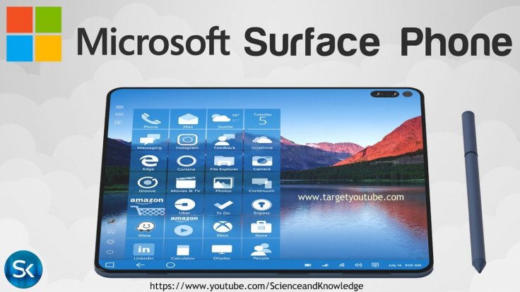 Microsoft's Surface Phone fan render