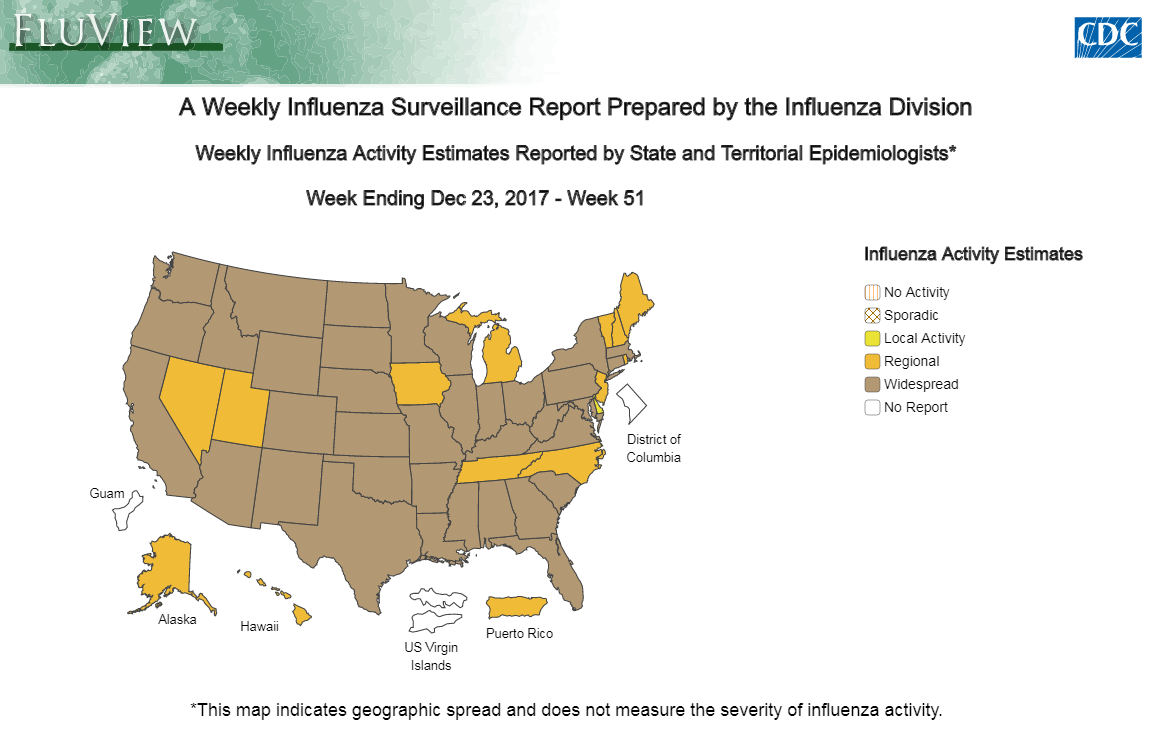 US Hit By Flu Outbreak: Child Dies In Arizona; California, North And ...