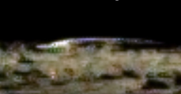 ufo in moon