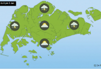 The National Environment Agency Singapore weather forecast The National Environment Agency Singapore weather forecast