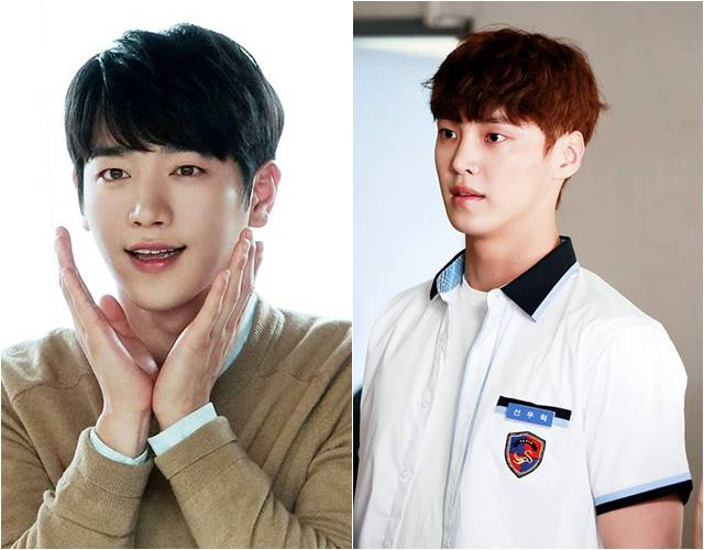 Seo Kang Joon (left) and Lee Tae Hwan of 5Surprise, a group under Fantagio