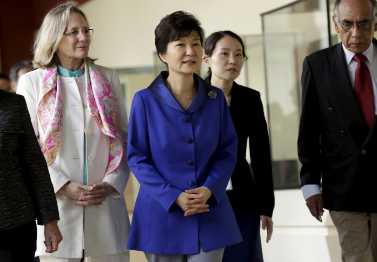 Former South Korean President Park Geun-hye