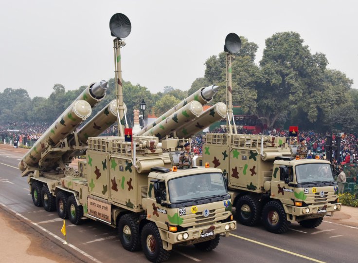 Brahmos WPN System passes through the Rajpath 