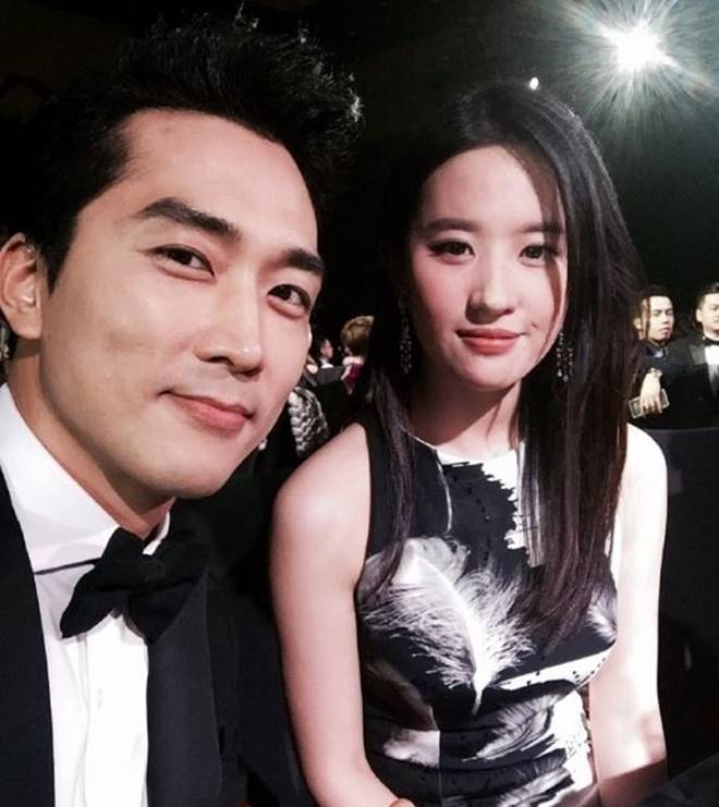 Song Seung Hun and Liu Yifei