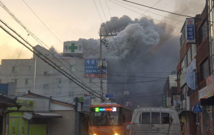 South Korea fire