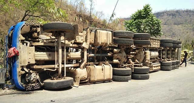 Lorry accident 