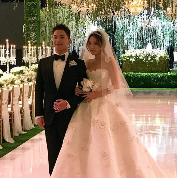 Big Bang’s Taeyang and actress Min Hyo Rin Big Bang’s Taeyang and actress Min Hyo Rin