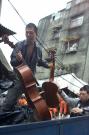 A supvivor carries out of cello 