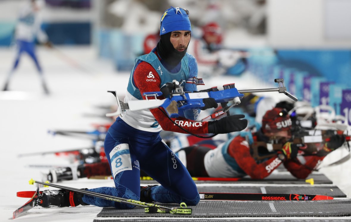 Fourcade makes biathlon history at PyeongChang Winter Olympics 2018