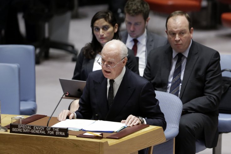 UN Special Envoy for Syria Staffan de Mistura UN Special Envoy for Syria Staffan de Mistura