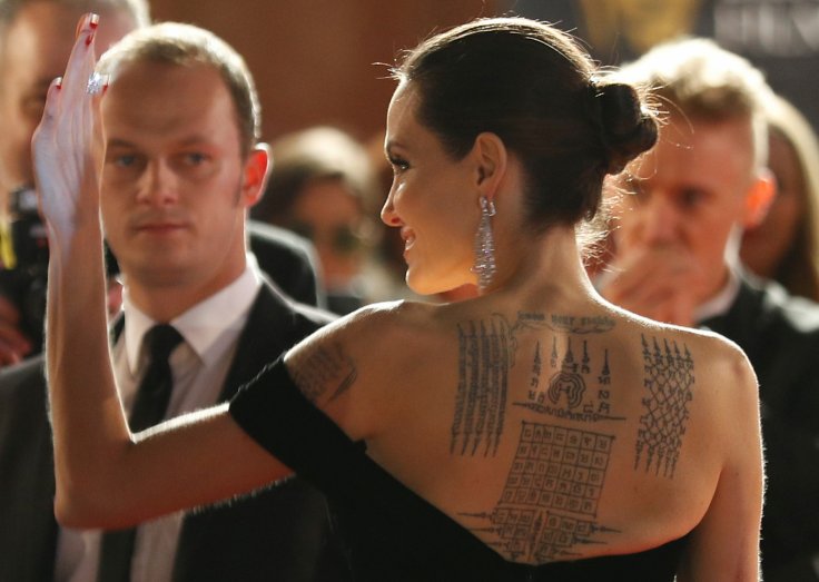 Angelina Jolie arrives at the British Academy of Film and Television Awards (BAFTA)