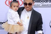 Singer Chris Brown with daughter Royalty Brown Singer Chris Brown with daughter Royalty Brown