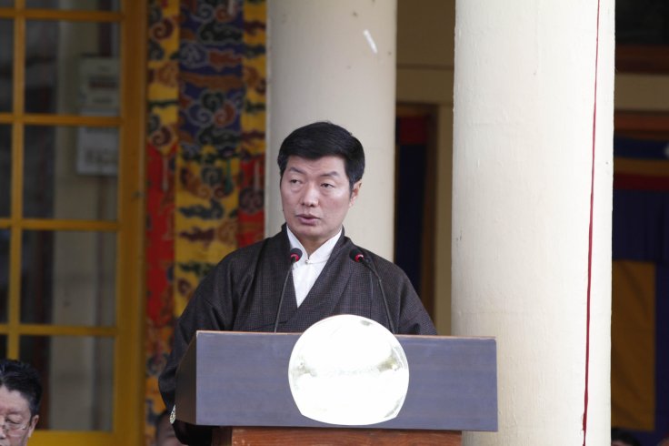 Tibetan government-in-exile Prime Minister Lobsang Sangay