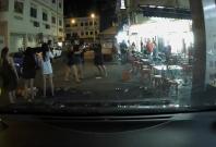 Singapore street fight Singapore street fight