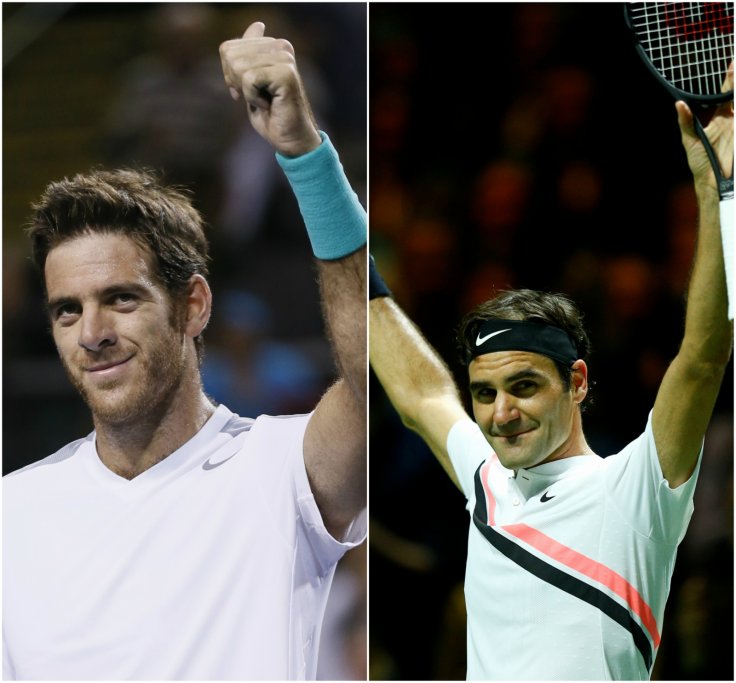 Del Potro vs Roger Federer 