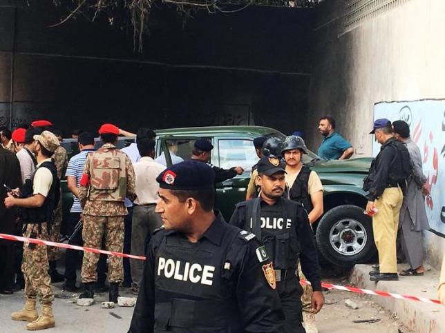Gunmen kill two military officials in Pakistan's Karachi