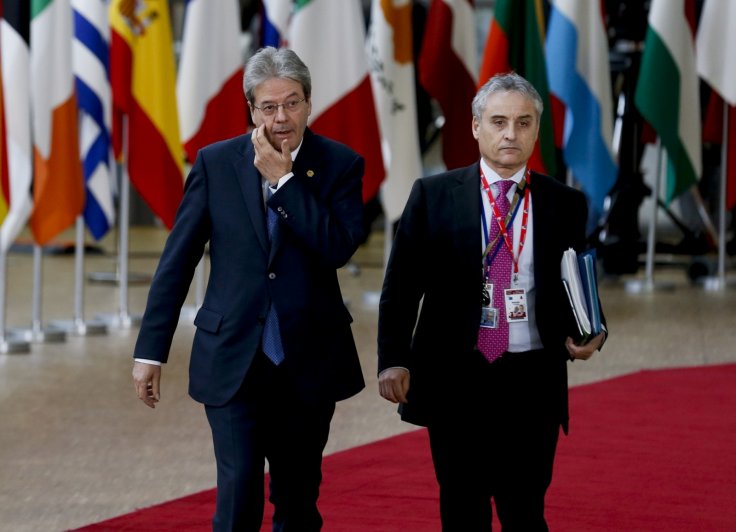 Italian Prime Minister Paolo Gentiloni 