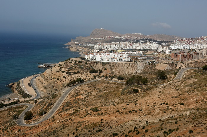 A view shows Morocco's northern town of Al-Hoceima