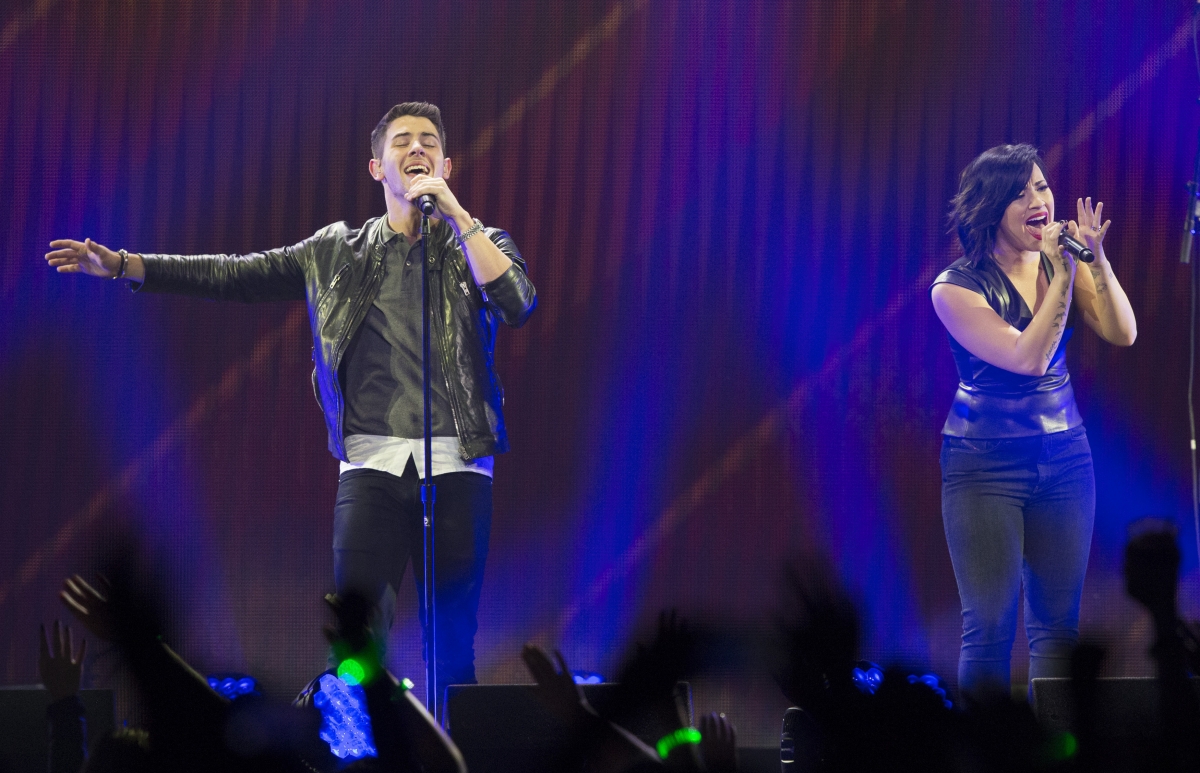 Nick Jonas and Demi Lovato