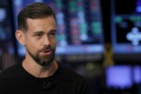 Jack Dorsey, CEO of Square and CEO of Twitter, speaks during an interview