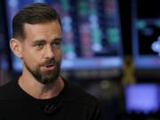 Jack Dorsey, CEO of Square and CEO of Twitter, speaks during an interview