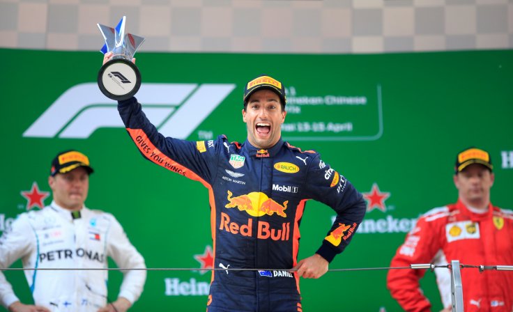 Chinese Grand Prix - Shanghai International Circuit, Shanghai, China - April 15, 2018 Red Bull's Daniel Ricciardo 