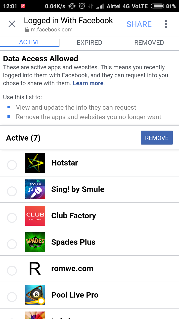 Facebook Facebook
