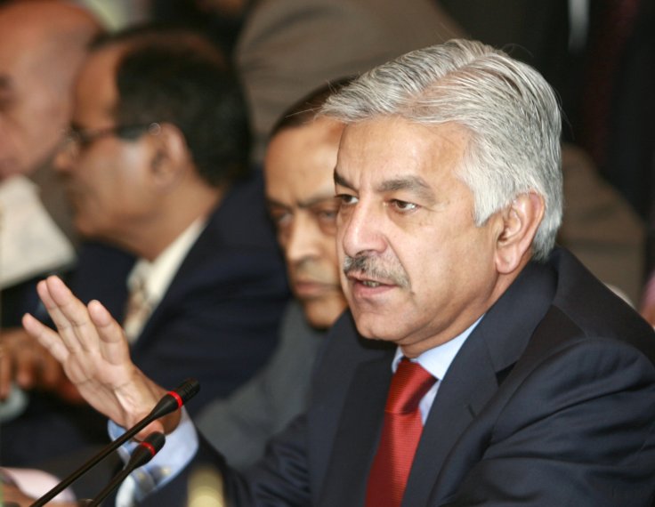 Pakistani Foreign Minister Khawaja Muhammad Asif 