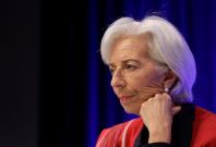 International Monetary Fund (IMF) Managing Director Christine Lagarde attends IMFC press conference during the IMF/World Bank spring meeting in Washington, U.S., International Monetary Fund (IMF) Managing Director Christine Lagarde attends IMFC press conference during the IMF/World Bank spring meeting in Washington, U.S.,