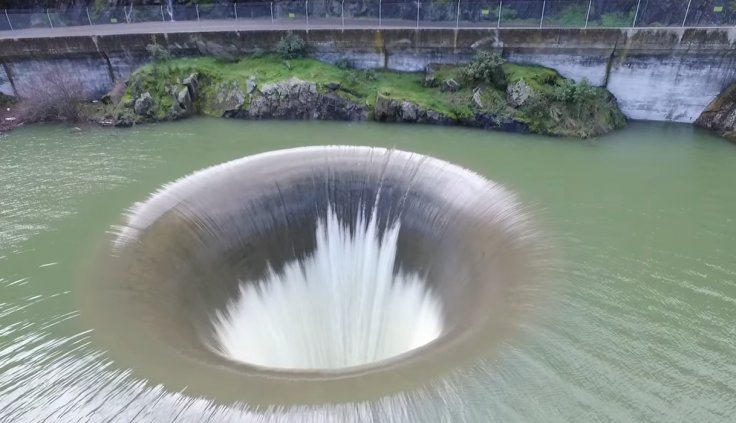 Glory Hole, Monticello Dam, California