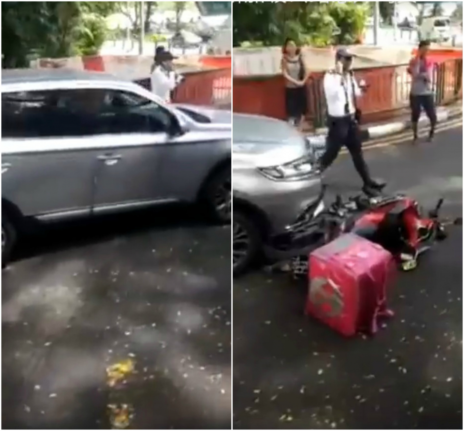 Singapore: Foodpanda Delivery Rider Injured After Collision With Car At ...