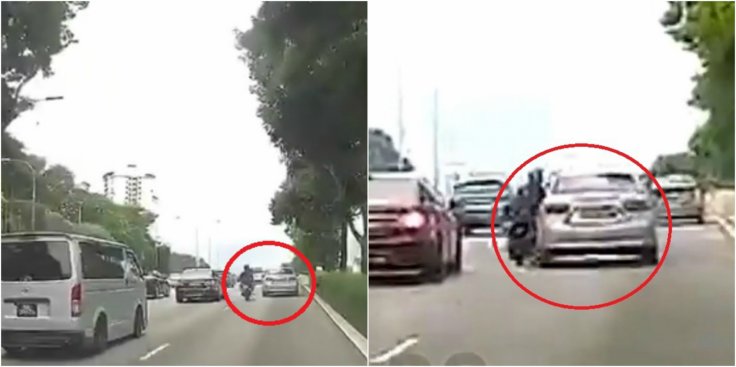 Singapore road accident 