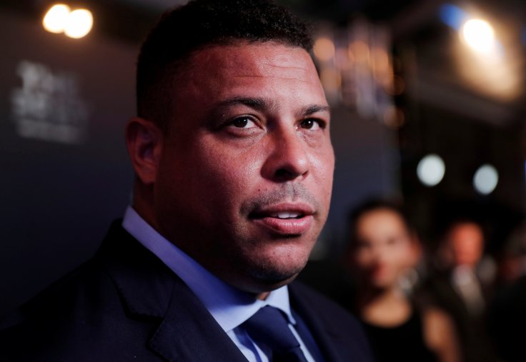 Brazil's former footballer Ronaldo 