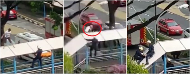 Singapore woman attempted to commit suicide 